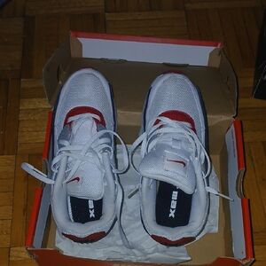 Nike Kids Sneakers White and Red